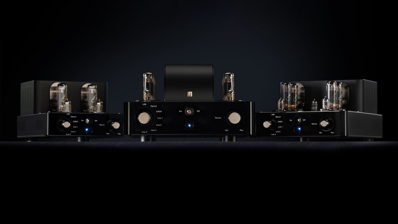 Unison Reasearch Triode 25 Black Edition: Integrated tube amplifier with analog and digital inputs
