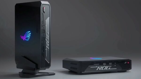 ASUS is set to unveil a new ROG NUC with an RTX 50 series graphics card