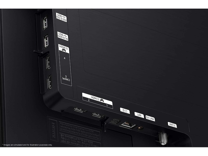 Samsung S90D Connections