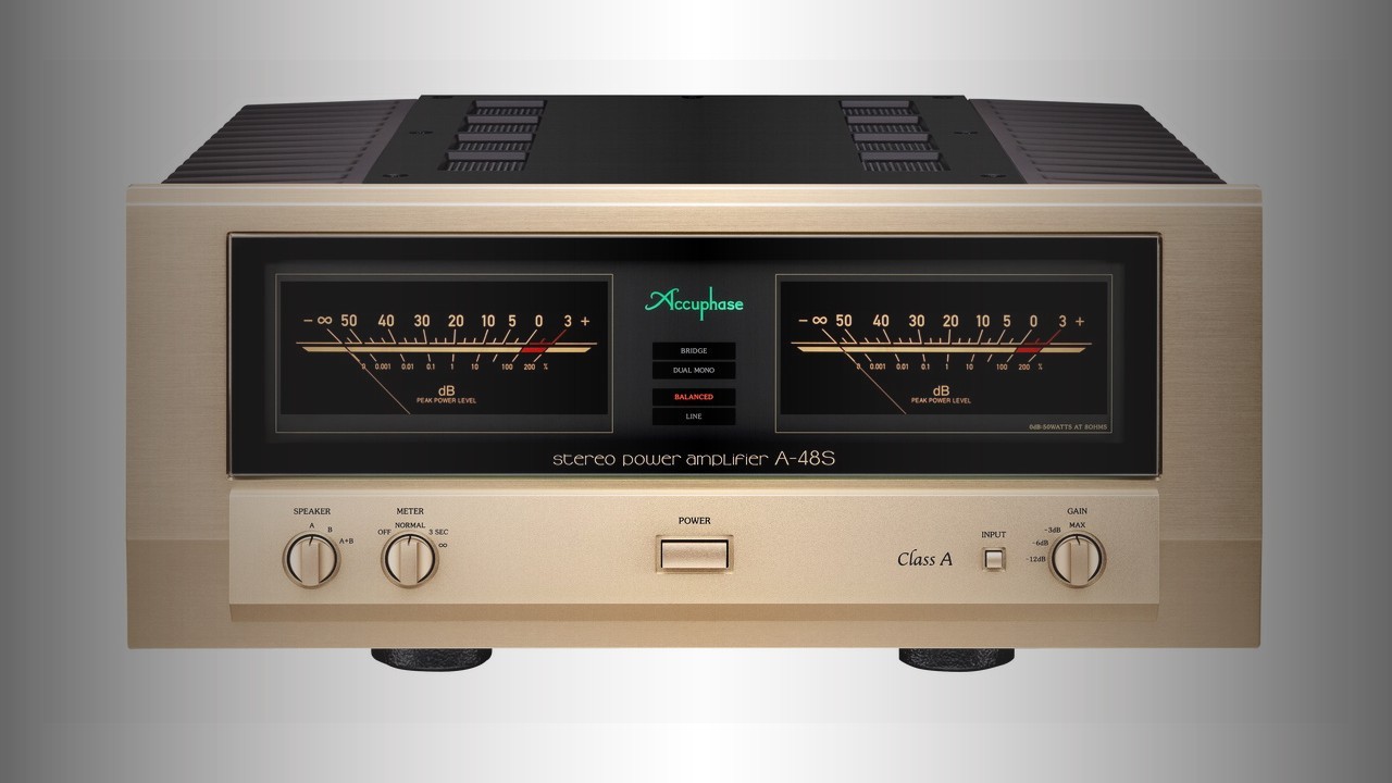 Accuphase A-48S: a new era of Class A power with more muscle and finesse