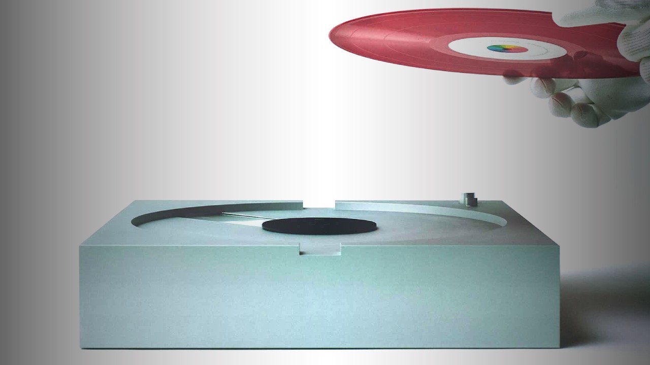 Waiting For Ideas PP-1: A Radical Turntable Redesign with No Tonearm and Upside-Down Vinyl Playback