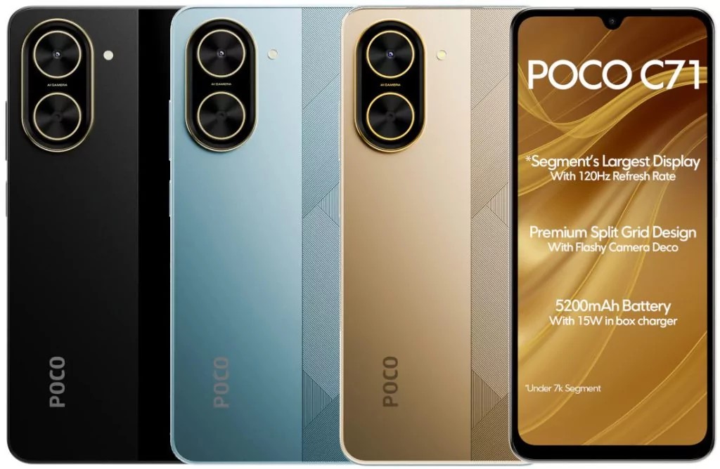 POCO promises two years of Android updates and four years of security updates for the new smartphone model. 