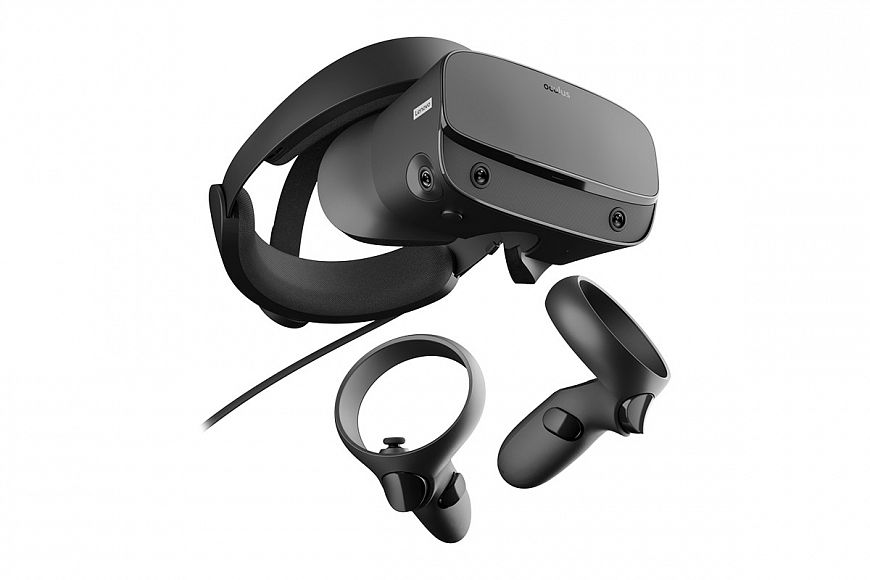 Oculus Rift S virtual reality helmet Oculus Rift S virtual reality helmet