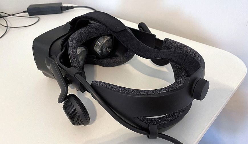 Valve Index virtual reality helmet Valve Index virtual reality helmet