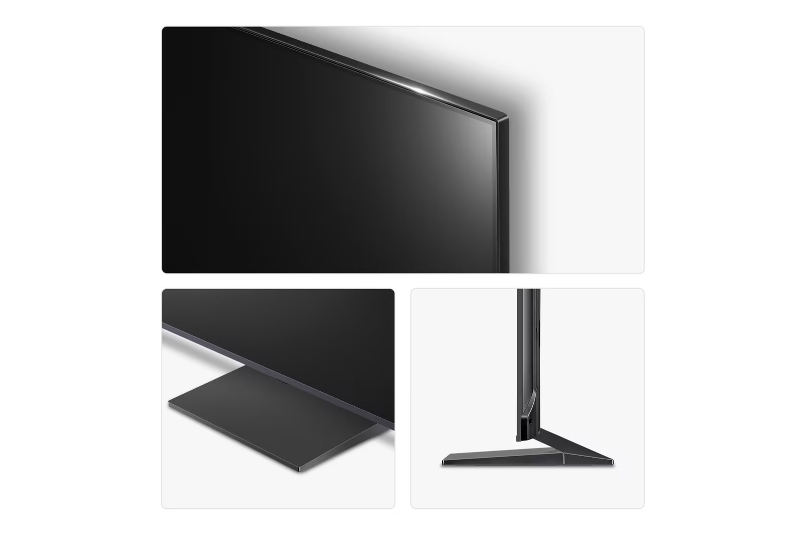 The QNED93 is not a model with a perfect design. However, LG has styled it well. The model has a sleek body with thin frames around the screen.