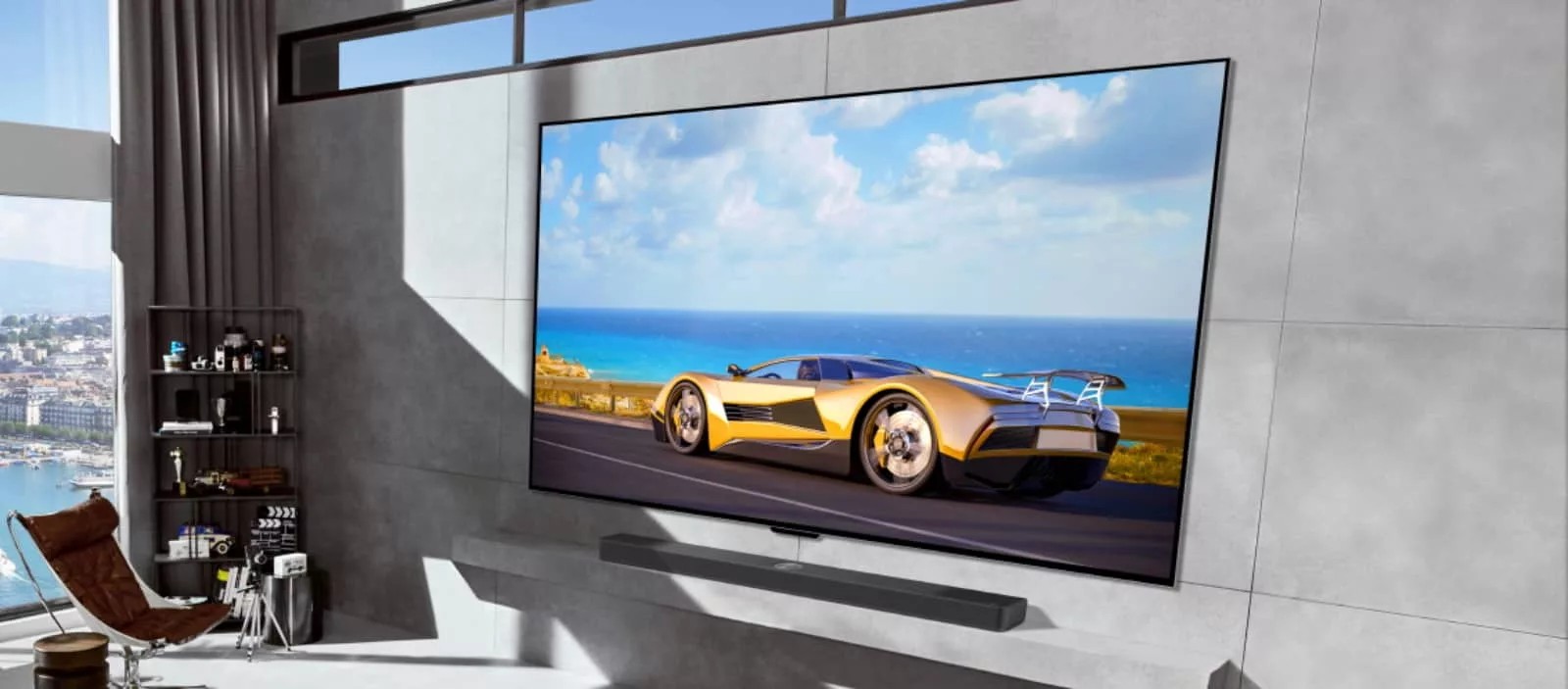 LG M4 is primarily designed for elegant wall hanging
