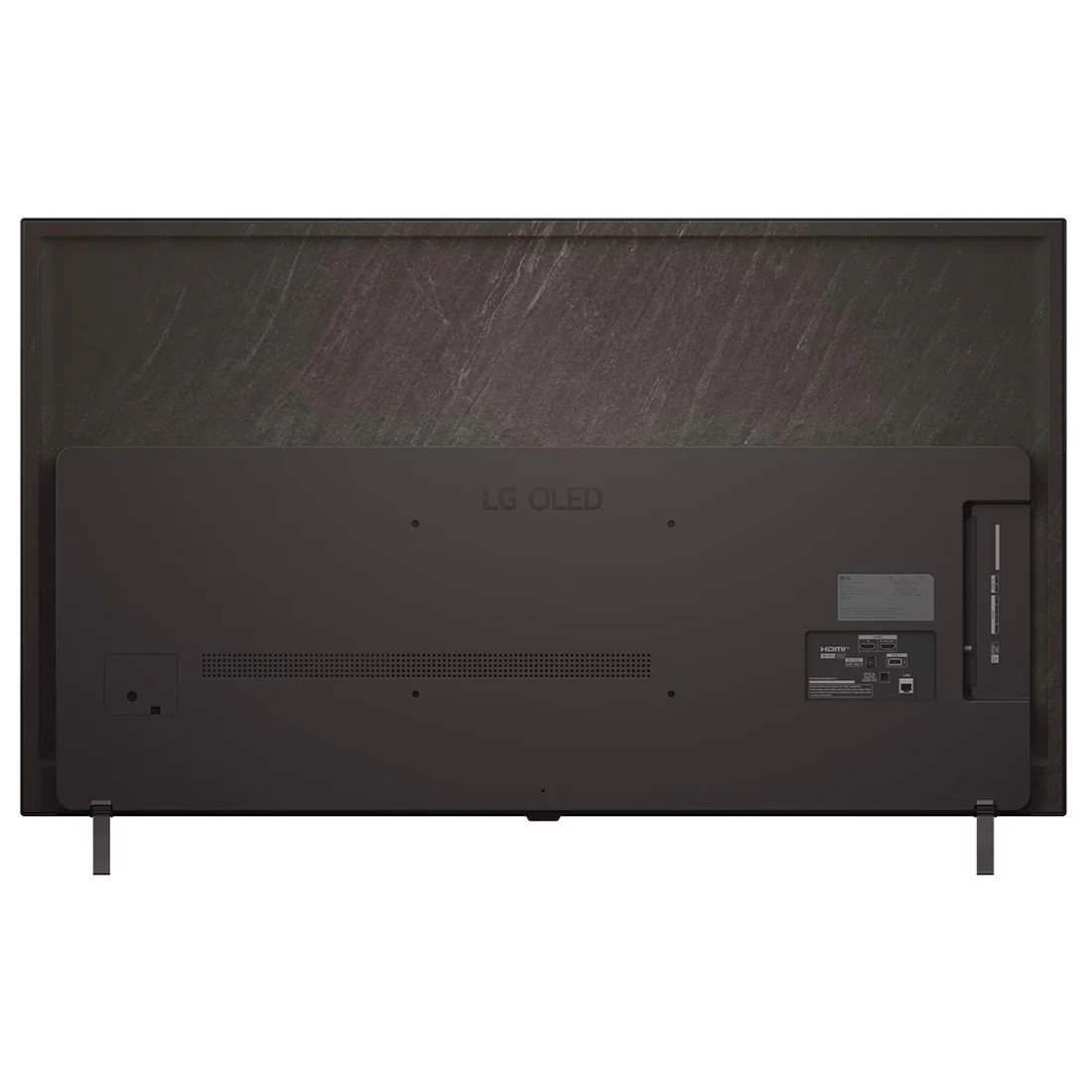 In terms of connections, there’s ultimately no difference compared to its larger siblings. The switch panel has four HDMI ports with all the HDMI 2.1 gaming features. There are also two USB ports, an Ethernet port, an optical digital audio input, and a CI+ slot.