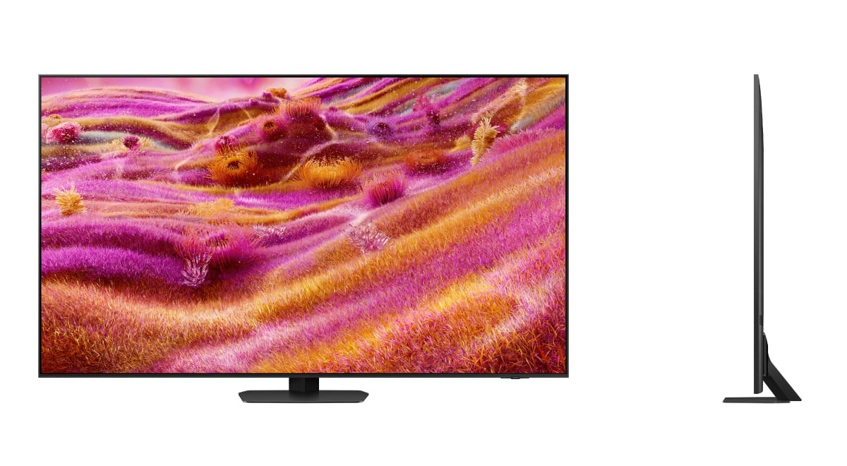 The Samsung QE75QN90F TV occupies the same design niche as its QN90D and QN90C predecessors