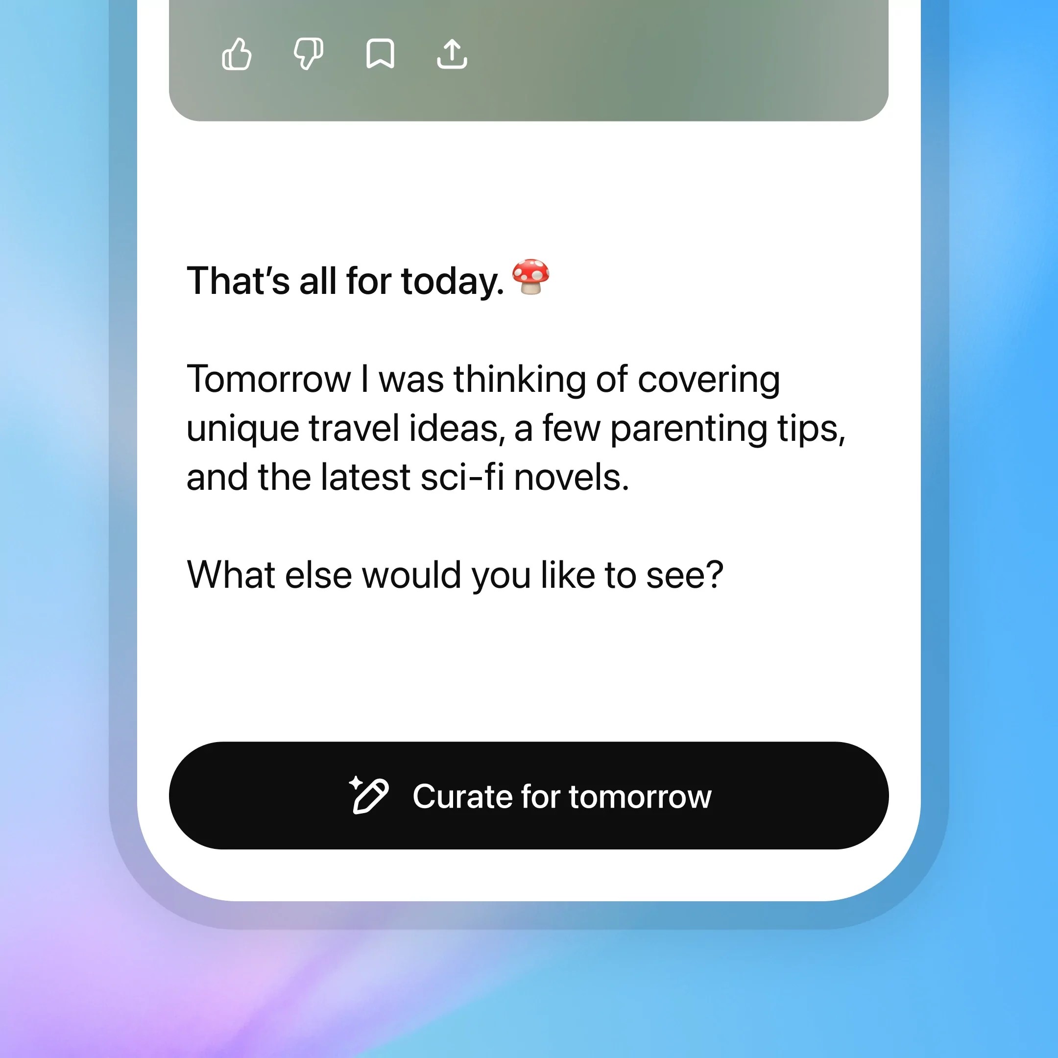 Until now, ChatGPT has answered users' questions, shifting responsibility to them.