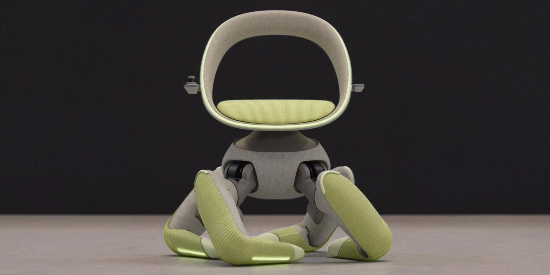 Unlike traditional wheelchairs, Walk Me has no wheels. Instead, it has motorized limbs that can bend, lift, and adjust independently.