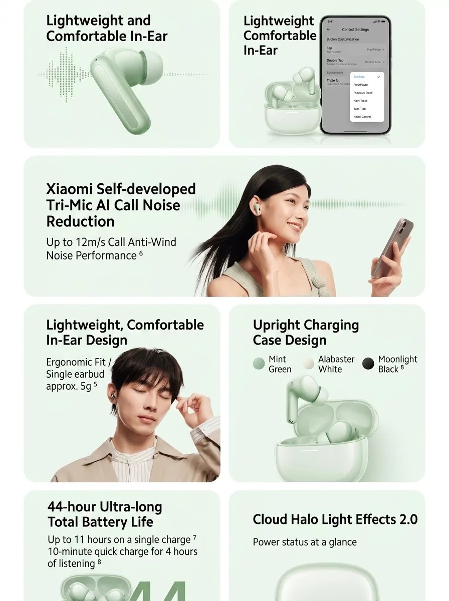 Noise cancellation works not only while listening to content but also during calls.