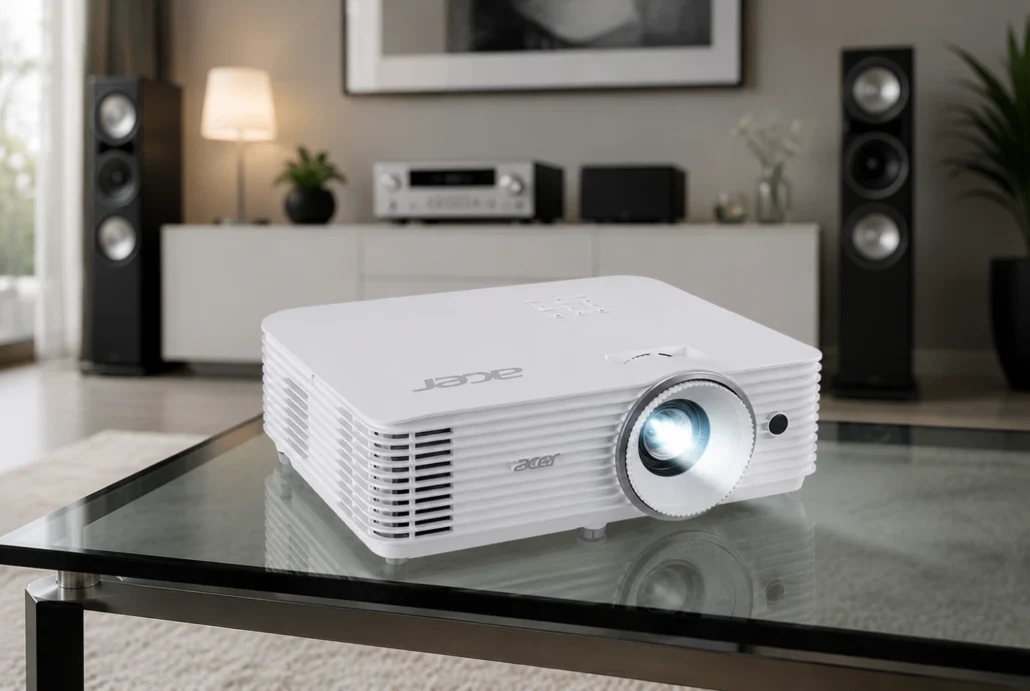 Acer launches the H6546Ki DLP projector with 5,200 ANSI lumens, Full HD resolution, built-in Wi-Fi, 15,000-hour lamp life, automatic keystone correction, and advanced color technologies for home entertainment.