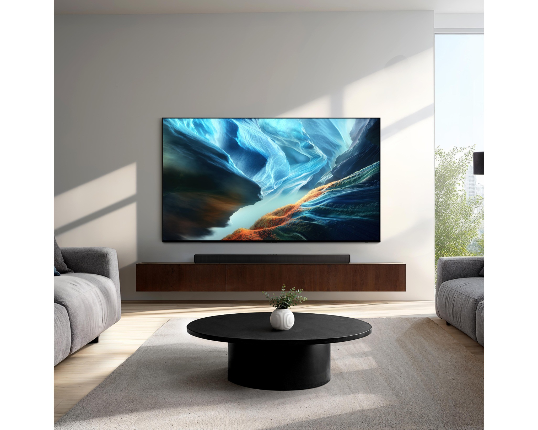 Filmmaker Mode on the Samsung S90H offers natural colors, sharp detail, and a true home theater experience.