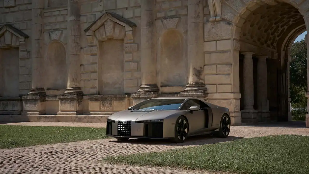 Audi Nuvolari plug-in hybrid hypercar with carbon bodywork