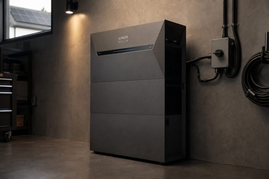 Anker Solix Solarbank Max home battery system for solar energy storage