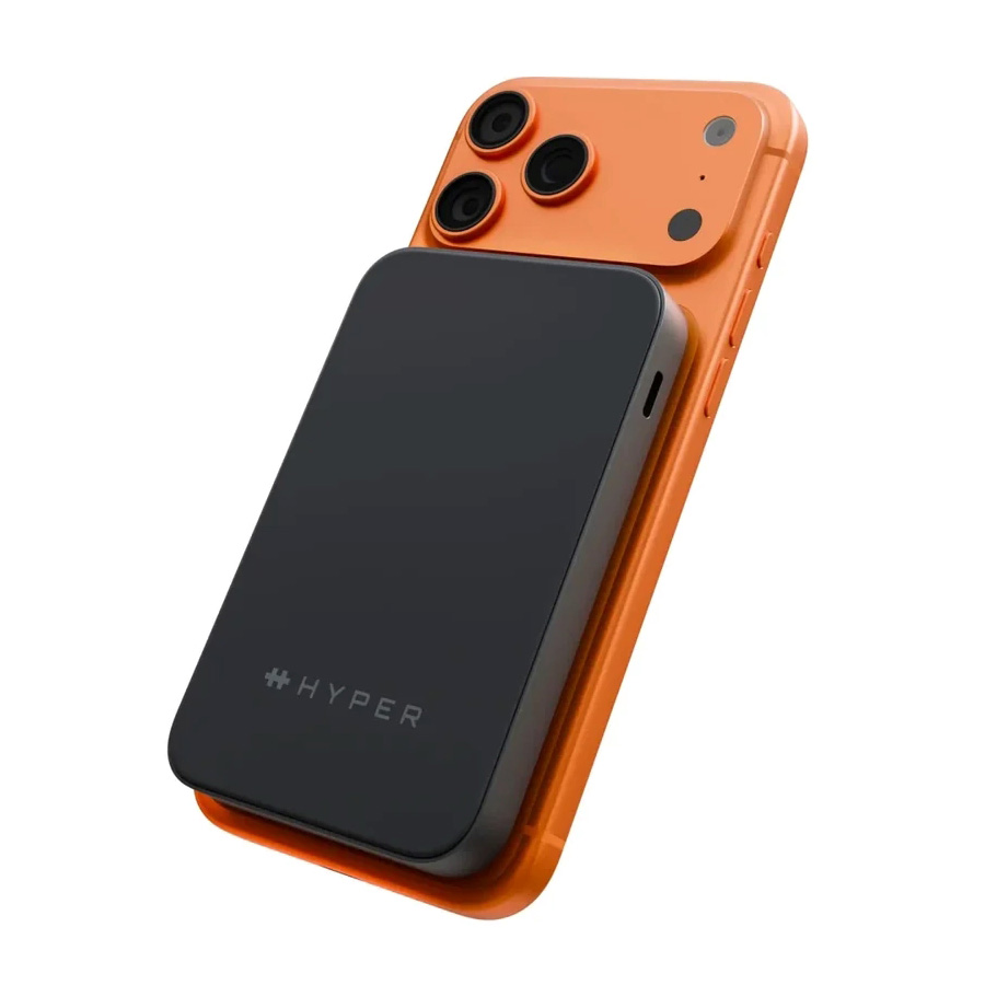 HyperJuice 5K Qi2 compact magnetic power bank