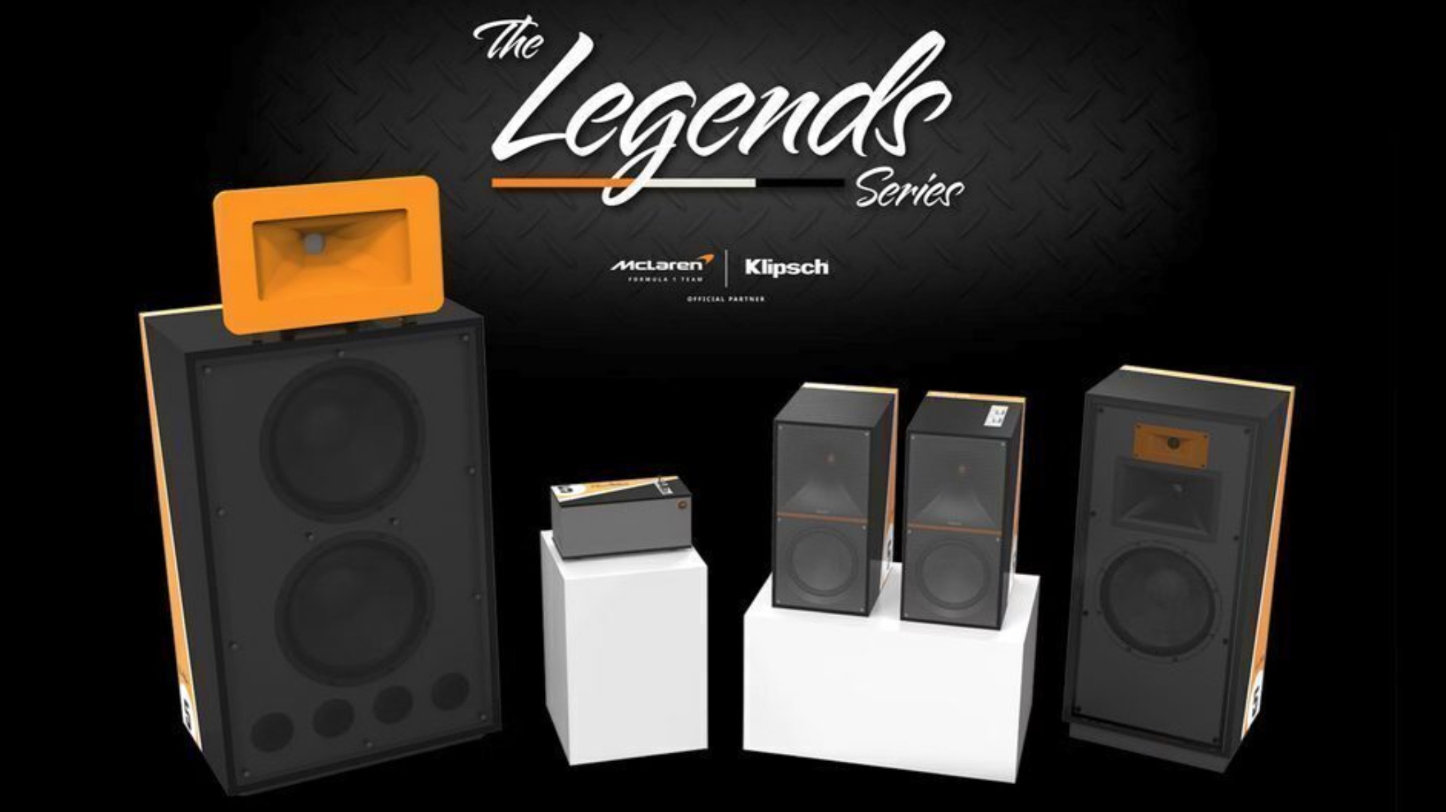 Klipsch Announces Four Speaker Models in McLaren Legends Series Lineup