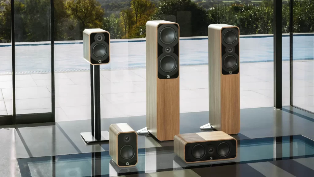 Q Acoustics showed acoustics of the 5000 series