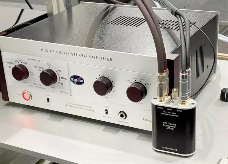 Aurorasound AFE-12: Compact step-up transformer for MC cartridges 2 Aurorasound AFE-12