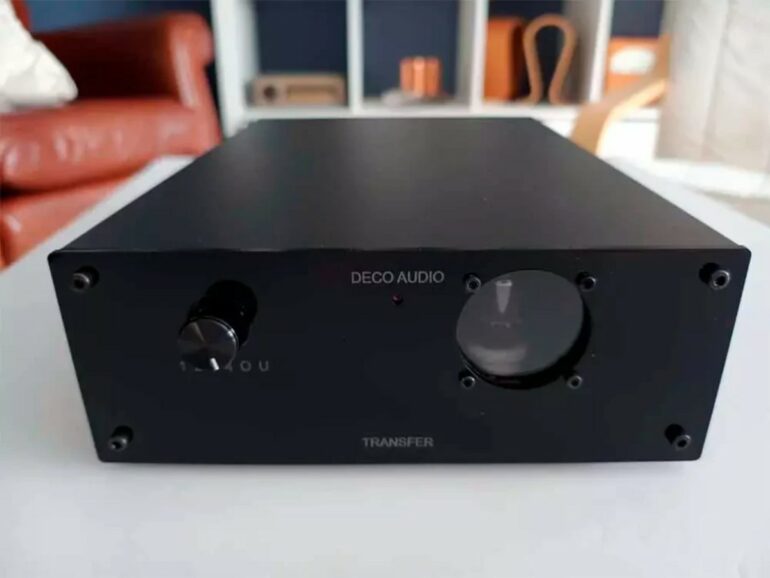 Deco Audio TRANSFER Standard: Inexpensive tube DAC from the UK 23 Deco Audio TRANSFER Standard