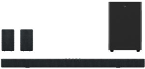 TCL X937U Product Spotlight: A Full 7.1.4 Soundbar System Built for Immersive TV Rooms 11 TCL X937U 7.1.4-channel soundbar system with subwoofer and rear speakers