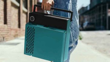 Victrola Revolution GO Brings Flexibility to Portable Vinyl 13 Victrola Revolution GO portable record player with built-in stereo sound and Bluetooth connectivity