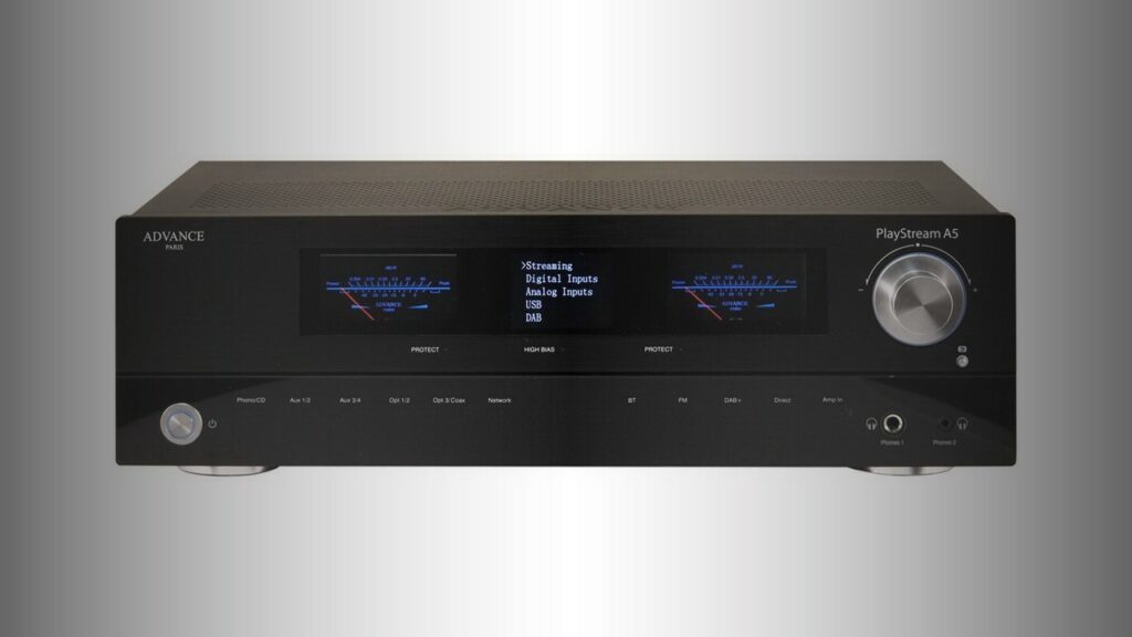 Playstream Advance Paris Playstream A5: Integrated amplifier with a built-in ...