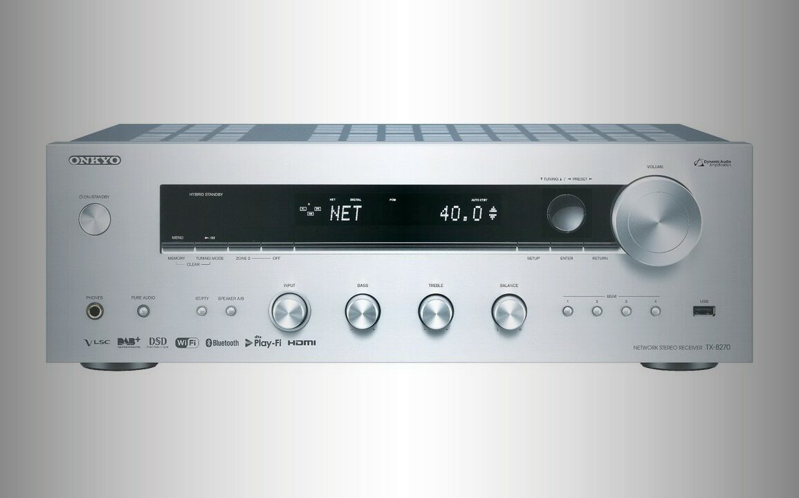 Onkyo TX-8270: Powerful modern stereo reciever - Stereoindex