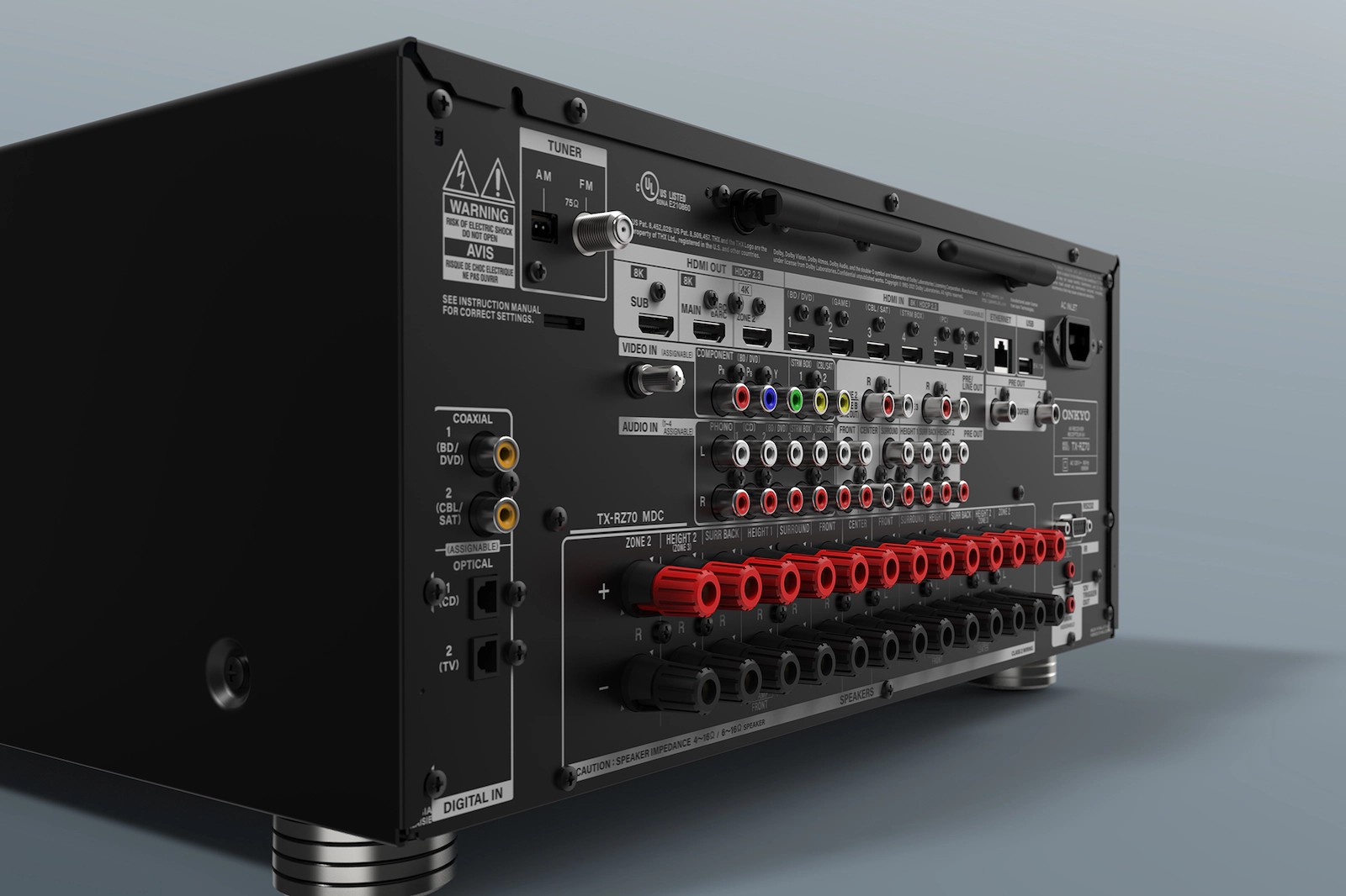 Onkyo TX-RZ70, Integra DRX-8.4 and Pioneer Elite VSX-LX805 gets a firmware update