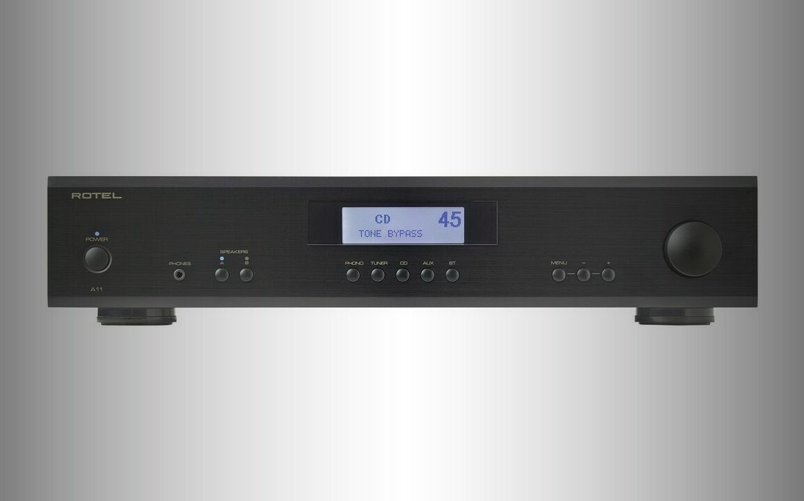 Rotel A11: Classic integrated amplifier with built-in phono stage