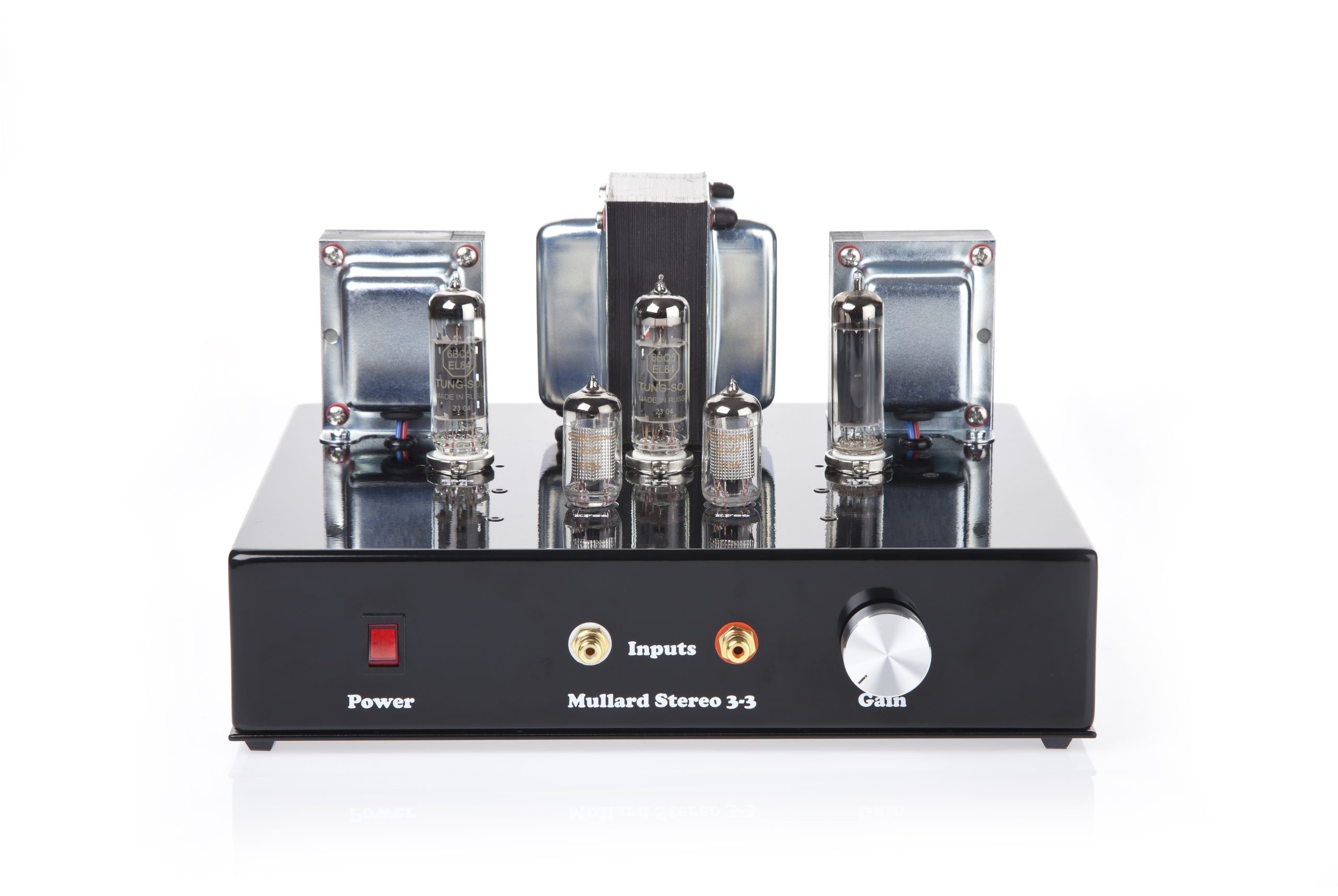 The Mullard 3-3 in stereo form.