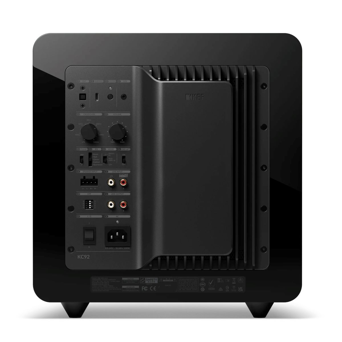 KEF KC92: Elegant and powerful subwoofer 10 KC92 03