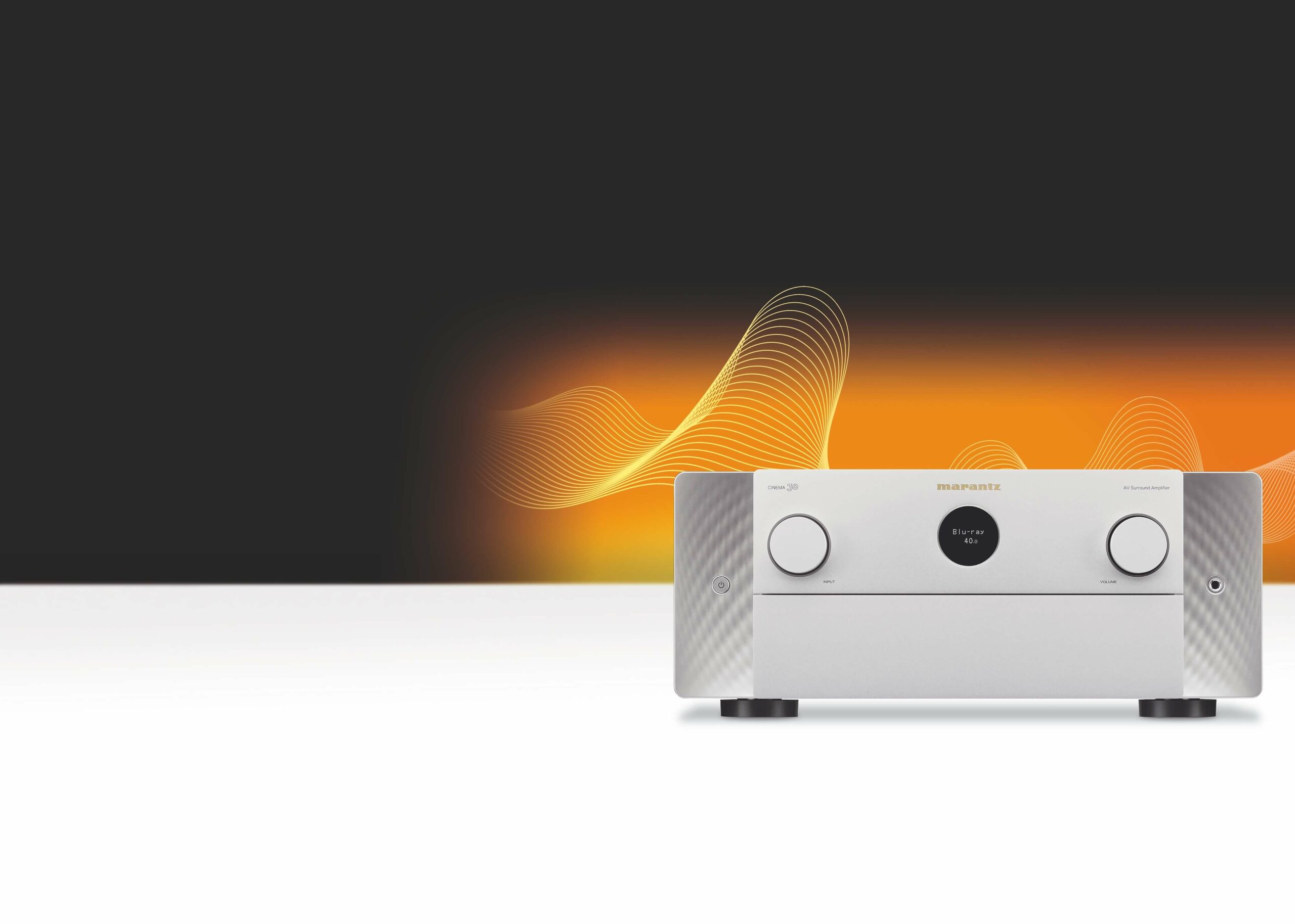 Marantz CINEMA 30: A Flagship AV Receiver Built for Ambitious Home Theaters 8 Marantz CINEMA 30 AV receiver in a home theater equipment setup