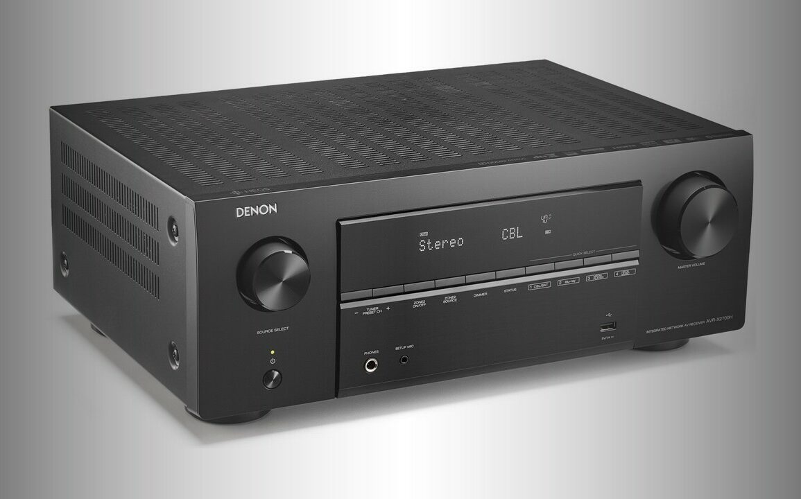 Denon AVR-X2700H: AV Receiver equipped with a automatic home