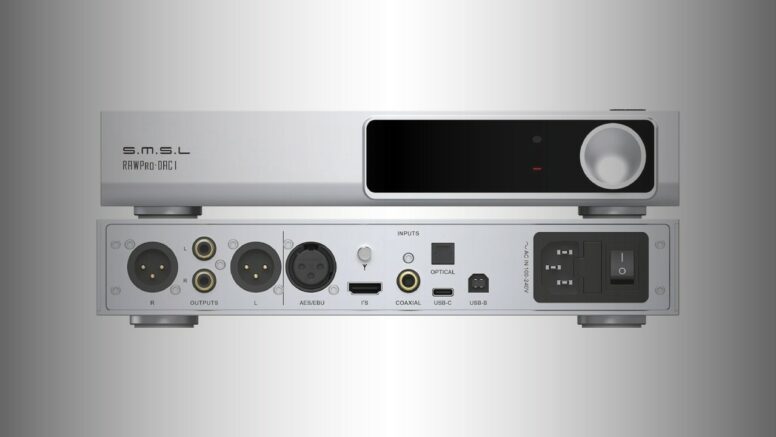 SMSL RAW Pro-DAC1: Tailored for audiophiles 7 SMSL RAW PRO-DAC1 - stationary DAC on the ES9039MSPRO chip