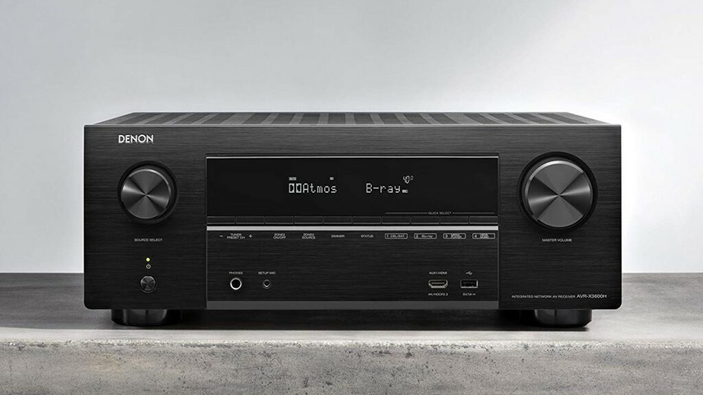 Best AV Receiver for Most Systems: Marantz vs Denon and More 9 Home theater speaker layout diagram showing front speakers, center channel, surrounds, subwoofers, and height speakers