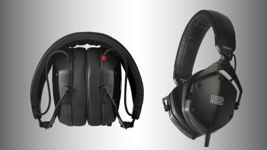 Roland VMH-S100: Ergonomic over-ear headphones designed for studio