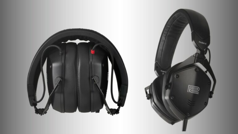 Roland VMH-S100: Ergonomic over-ear headphones designed for studio recording 25 Roland VMH-S100
