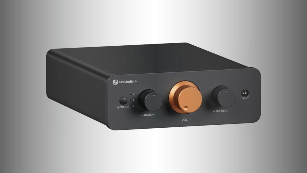 Fosi Audio P4: Compact preamplifier with a wide range of