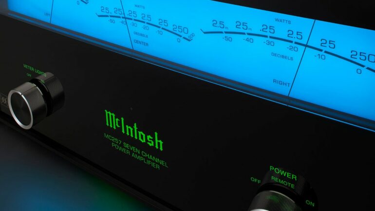 McIntosh MC257: Power Amplifier with RoomPerfect room correction and incredible build quality 6 McIntosh MC257
