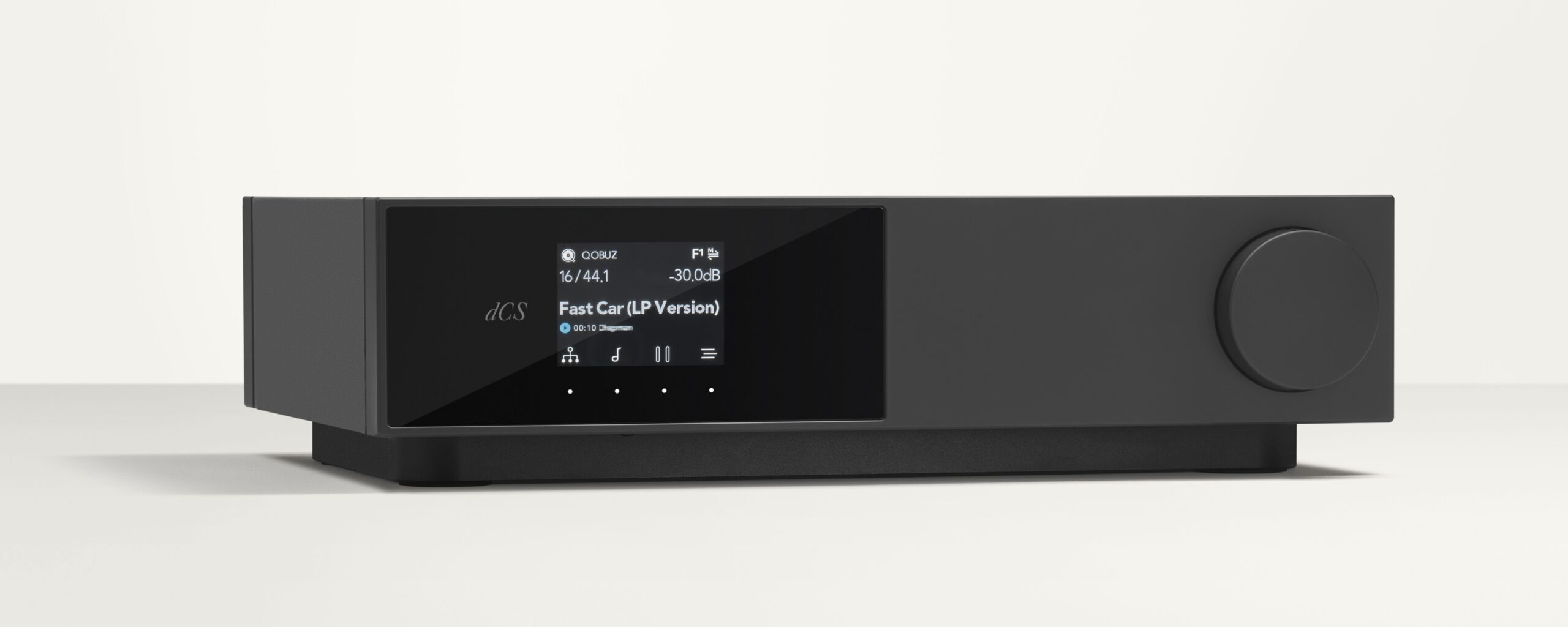 dCS Lina DAC X: A Network DAC Built for Flexible Digital Systems 11 dCS Lina DAC X network DAC and streamer in a solid aluminum full-width chassis