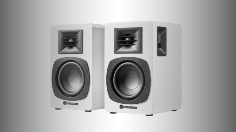 Audio-Technica AT-SP3X Speakers Now Available in White: Compact Bluetooth Monitor System with Multipoint Pairing 8 Audio-Technica AT-SP3X Speakers Now Available in White: Compact Bluetooth Monitor System with Multipoint Pairing