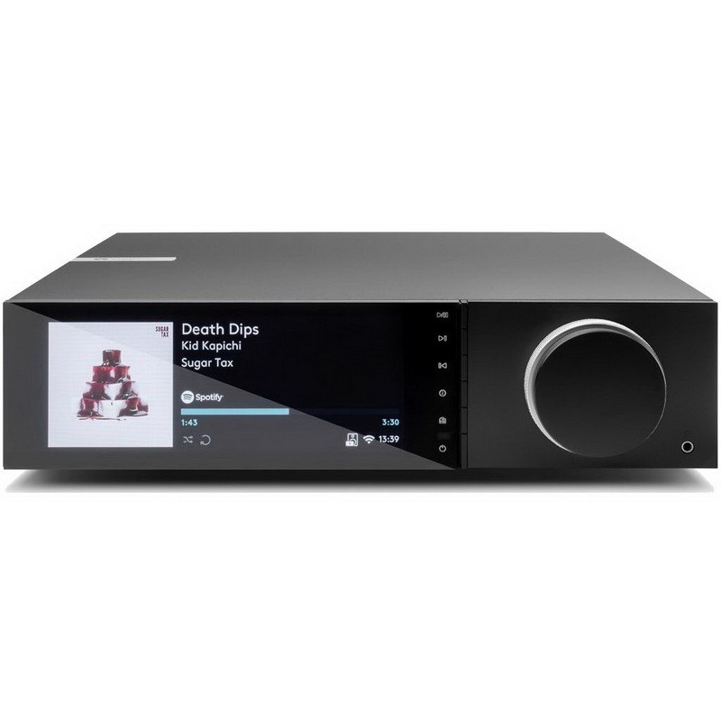 Cambridge Audio EVO 150: A Compact Streaming Amplifier Built Around Real System Flexibility 8 Cambridge Audio EVO 150 streaming amplifier with large color display, rotary control, and side panels