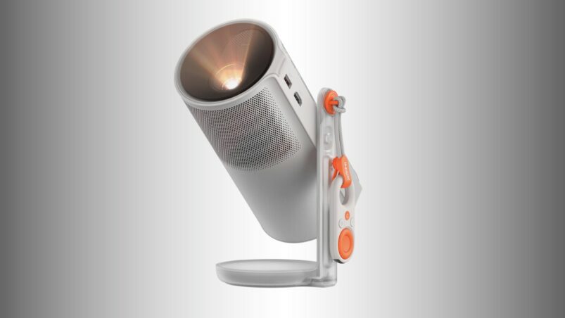 XGIMI MoGo 4: Portable Full HD Smart Projector with Bluetooth Speaker & Google TV