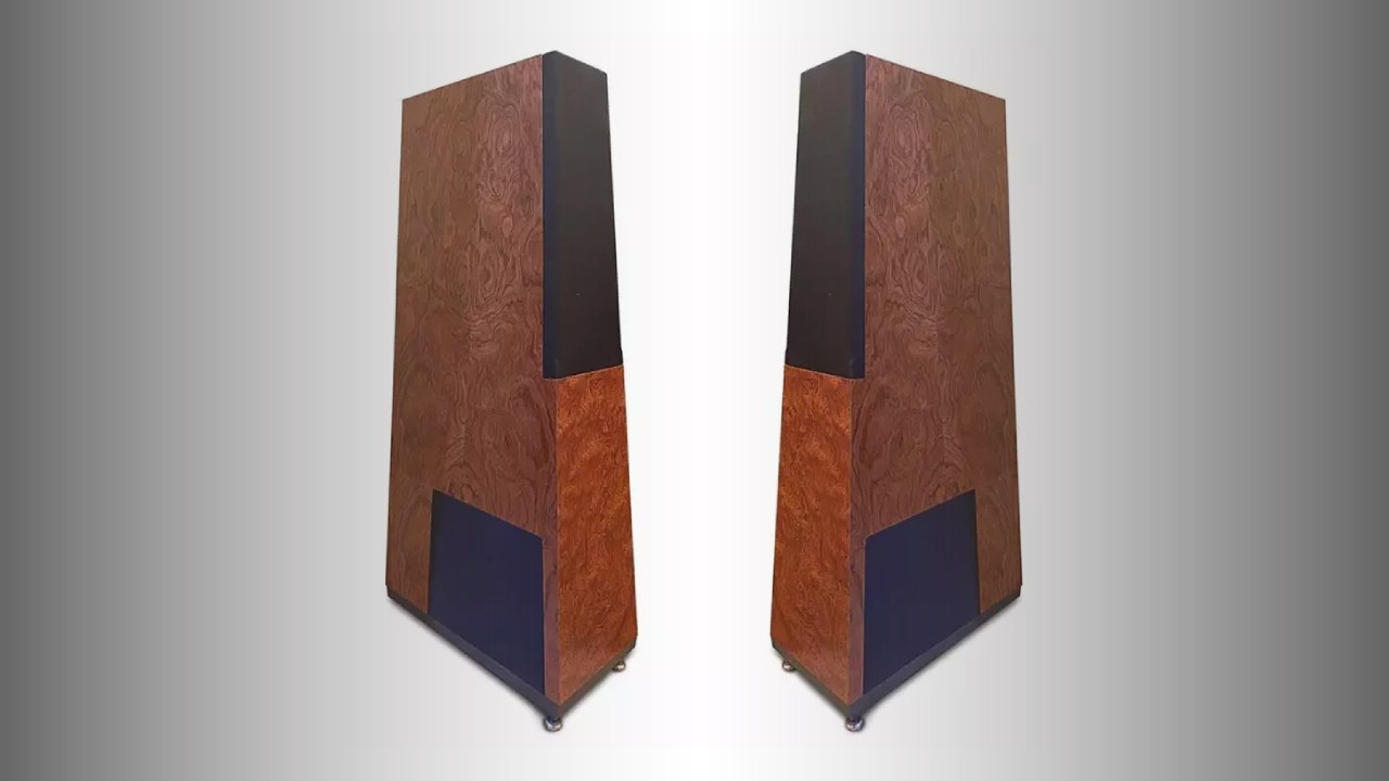 Vandersteen Quatro Wood CT Evo - Floorstanding Speakers with Active Bass
