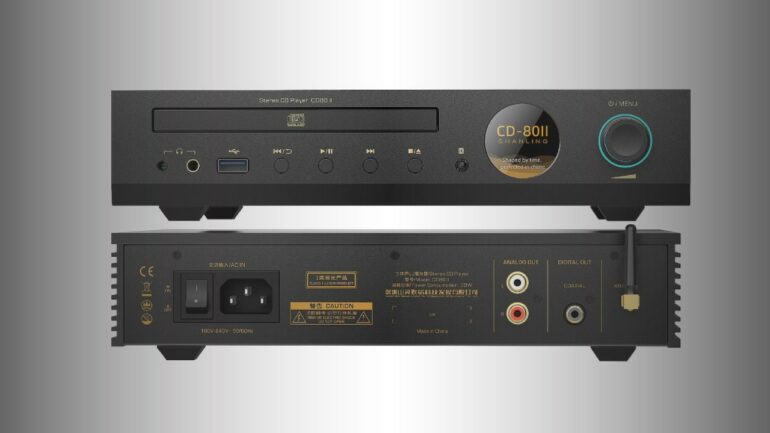 Shanling CD80II: Compact Hi-Fi CD Player with Balanced DAC