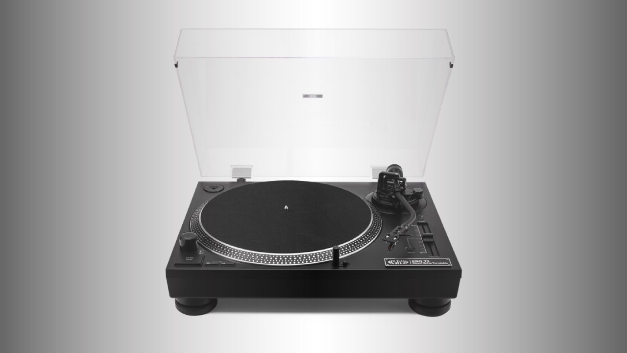 Vestlyd PRO T1: Retro-Style DJ Turntable with Direct Drive and Built-In RIAA
