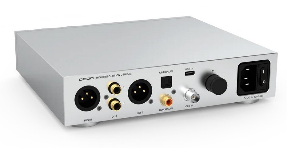 SMSL D200 inputs and outputs