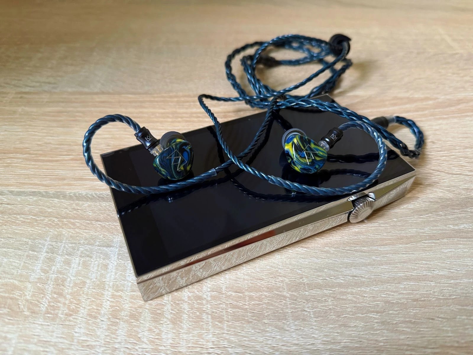 The bass is dense, percussive, and solid. 