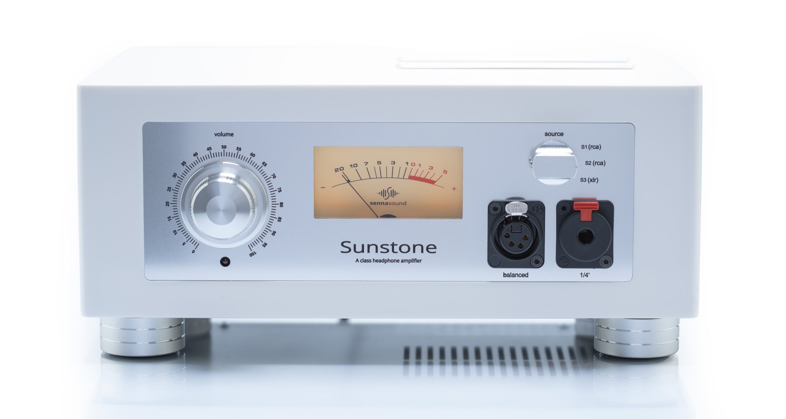 Senna Sound Sunstone Puts Analog Headphone Systems First 11 Senna Sound Sunstone discrete Class A headphone amplifier